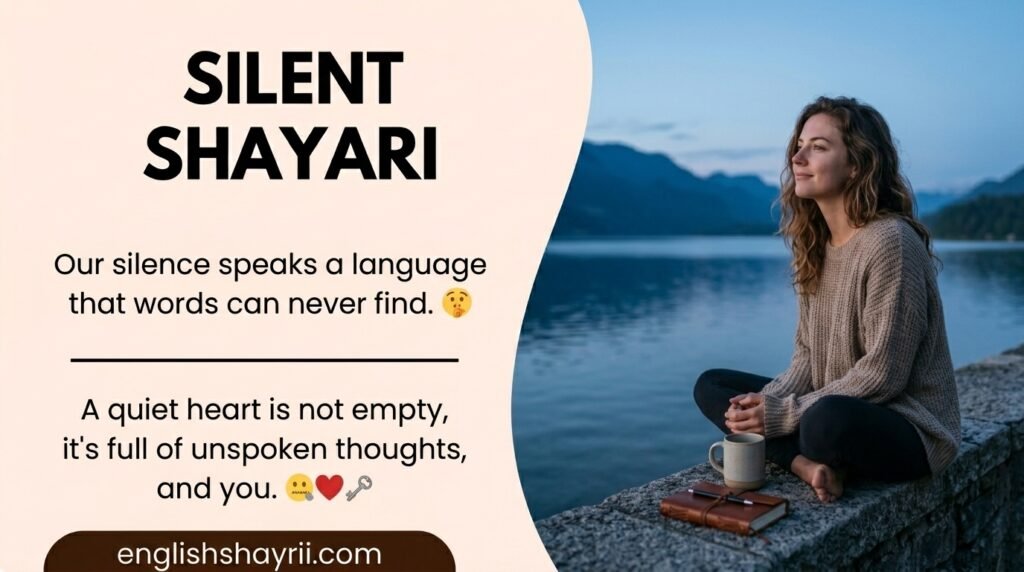 Silent Shayari in English