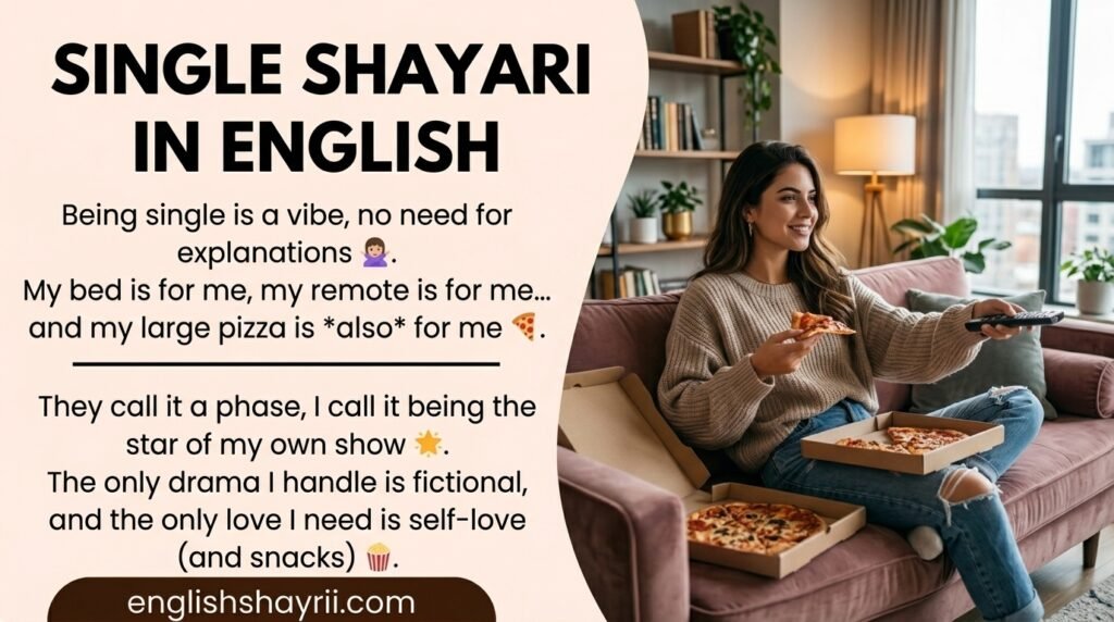 Single /Single Life Shayari in English