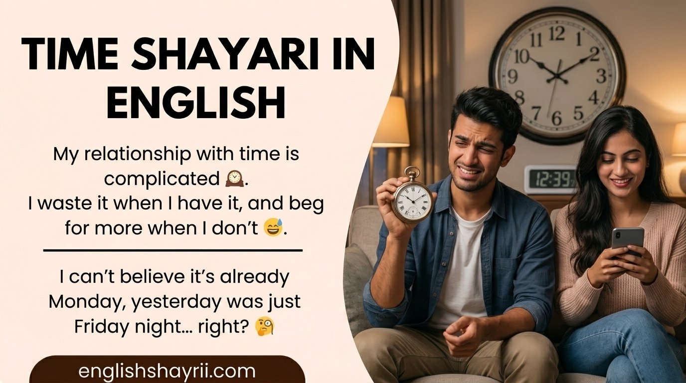 Time Shayari in English
