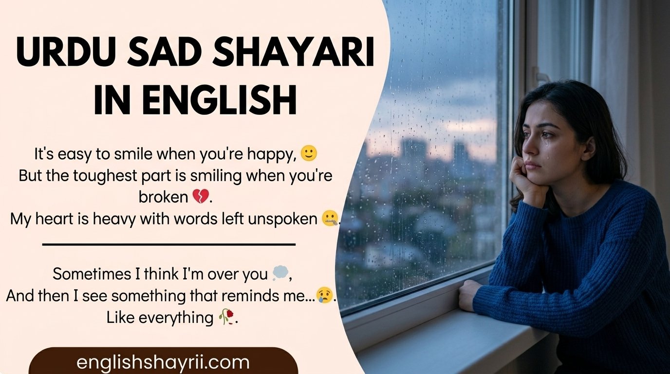 Urdu Sad Shayari in English